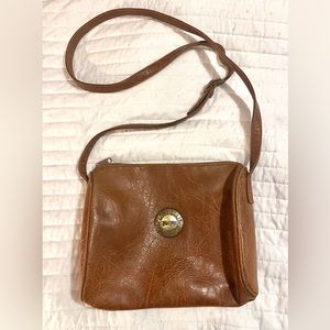 Perry Ellis vintage leather crossbody